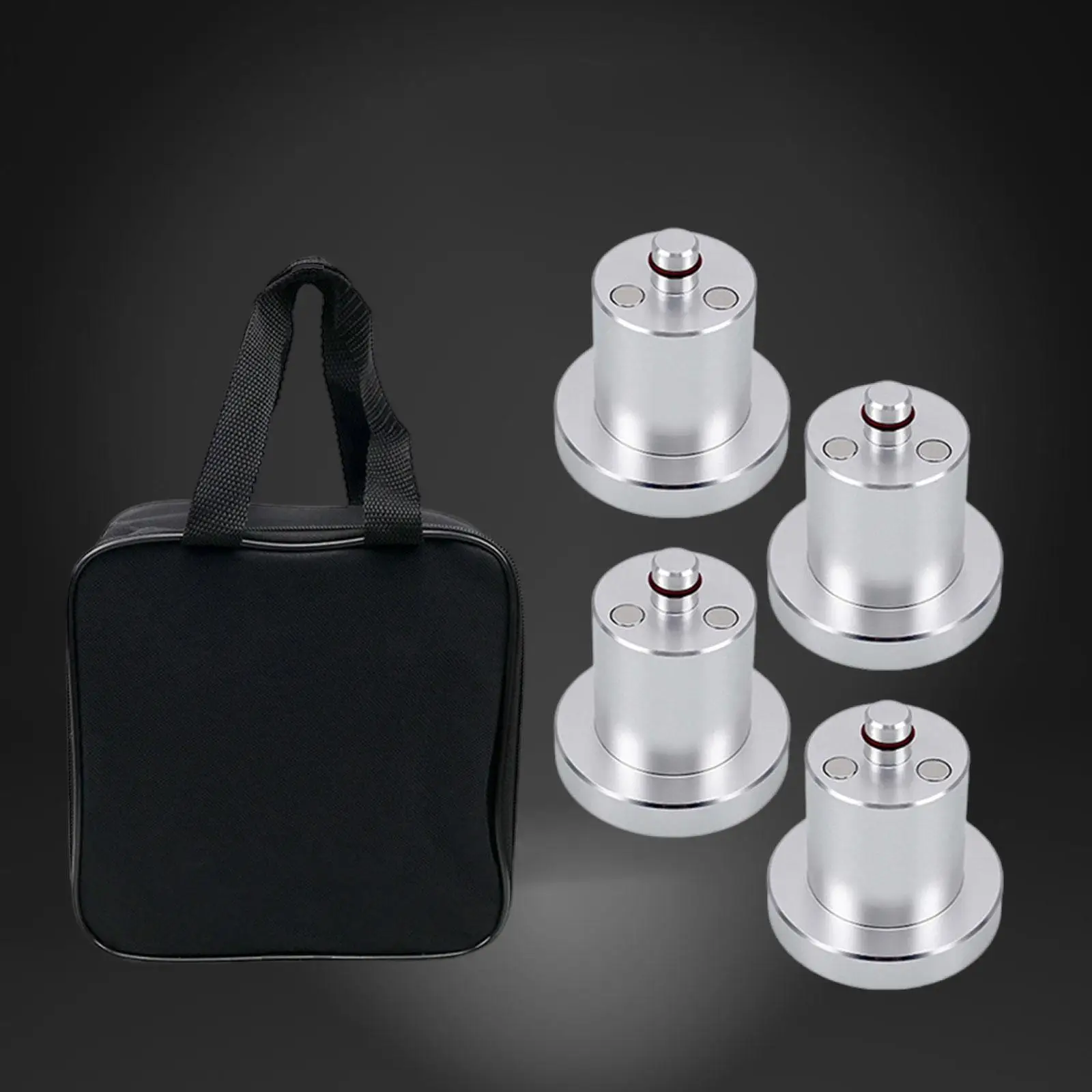 

4Pcs Jack Pucks Jack Pad Adapter Vehicle with Storage Case Lifting Jack Pads