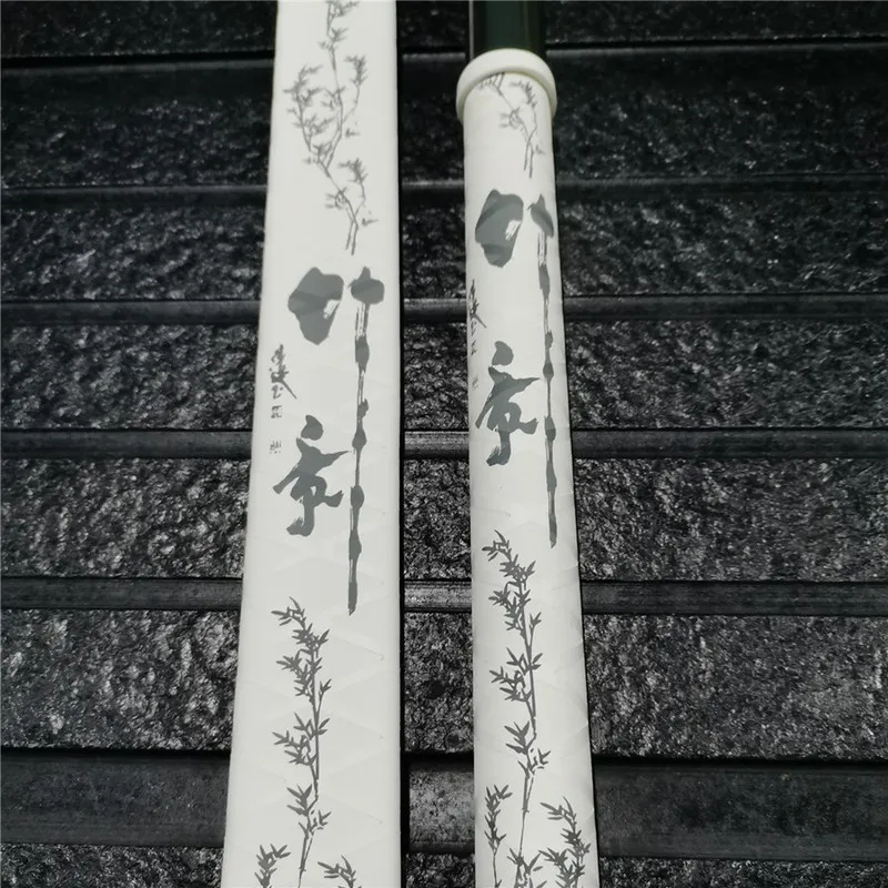 1pc 0.5M Chinese Art Style Rod Grip Wrap, Anti-slip Sweat-control Insulated Heat Shrink Handle Sleeve