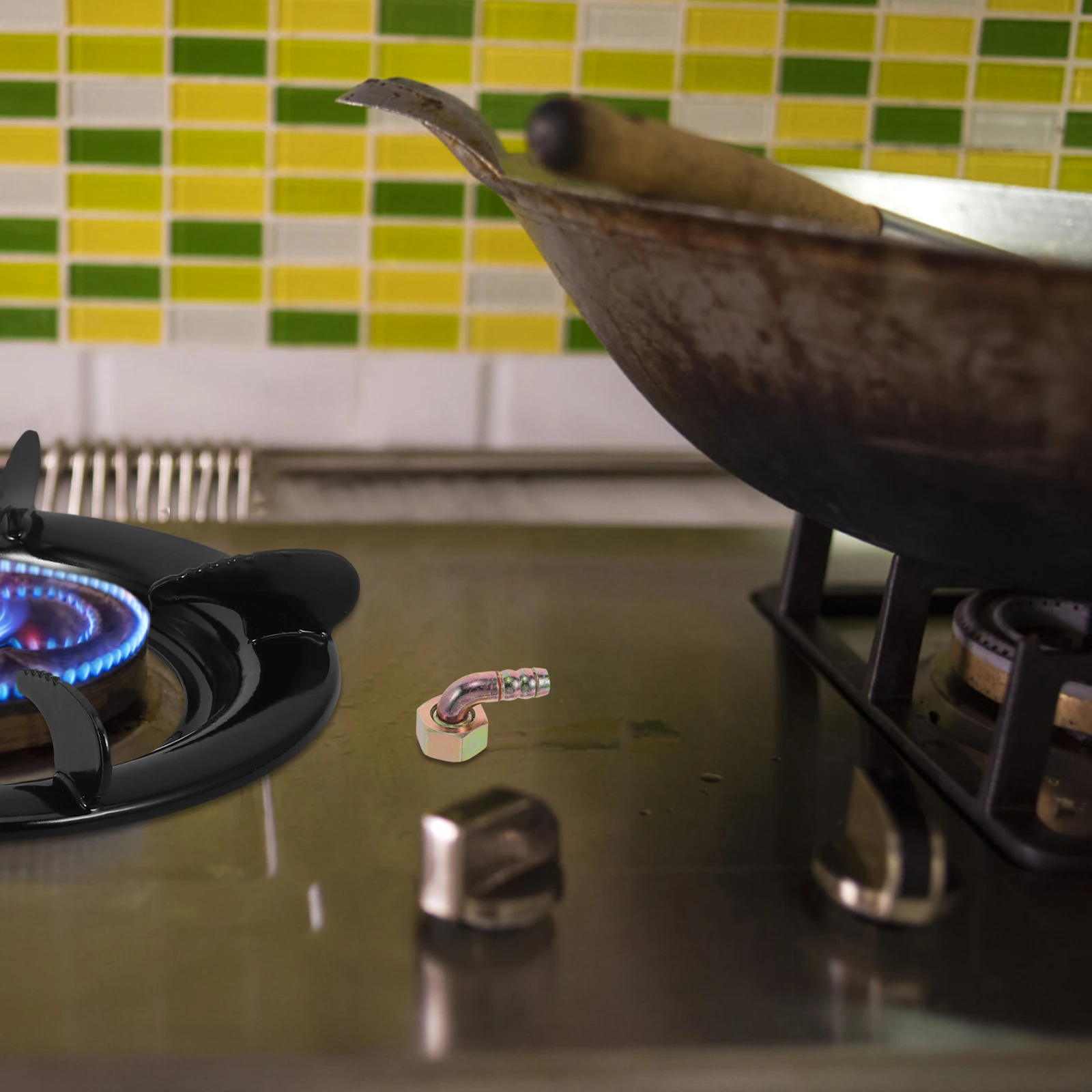 

Gas Stove Pipe Joint Adapter For Gas Cooker Gas Hose Connector Kitchen Stove Pipe Adaptor Propane Hose Fitting Gas Tank Adapters