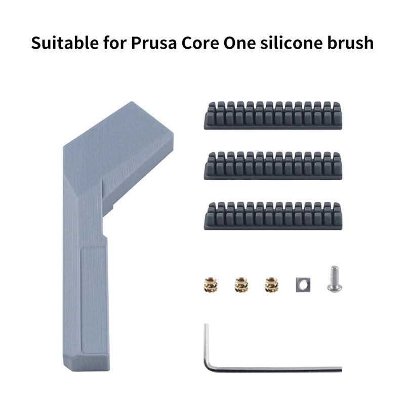 

【C】3Pcs For Prusa Core One Silicone Nozzle Brush 3D Printer Nozzle Cleaner Tool For Prusa Core One