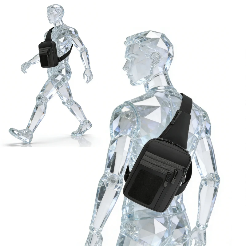 

Tactical Pistol Gun Bag Concealed Carry Gun Holster Handgun Storage Chest Bag EDC Tool Bag Pistol Gun Shoulder Sling Bag