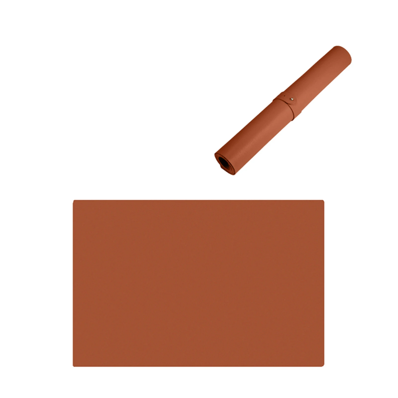 

Водонепроницаемый настольный коврик из искусственной кожи, деревянный рулонный настольный коврик для кемпинга, термостойкий деревянный коврик для стола, подходит для дома и офиса