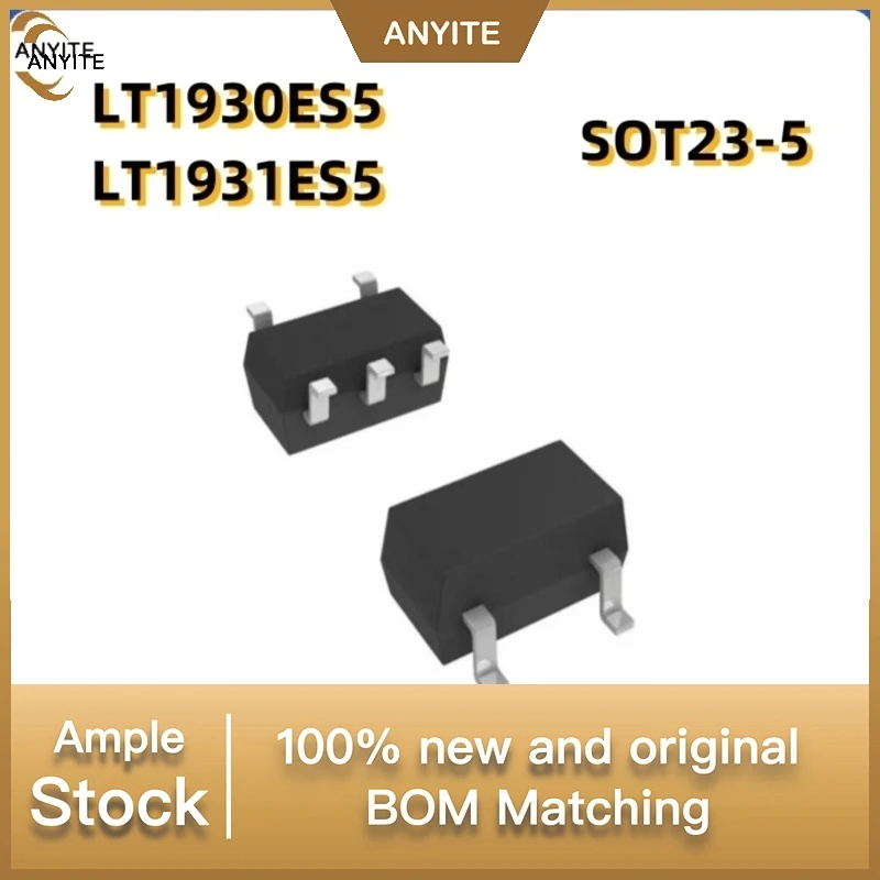 10Pcs/LoT  NewLT1930ES5 LT1930ES  LT1930 1930   LT1931ES5  LT1931 1931    SOT23-5