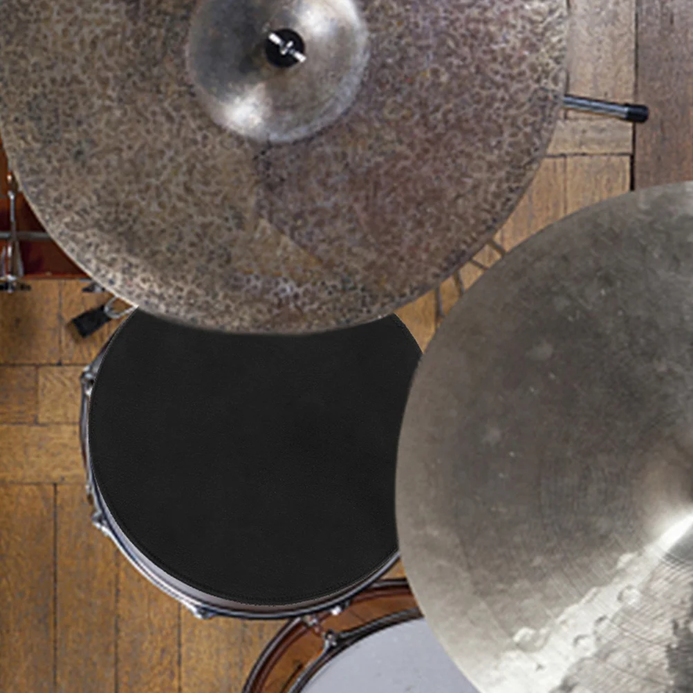 

Drum Cymbal Mute Pad Reduce Noise For Quiet Practice Durable Flexible Instrument Muffler Replacement Accessory