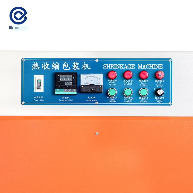 熱売 高効率 プラスチックフィルム シュリンク包装機 熱収縮トンネル