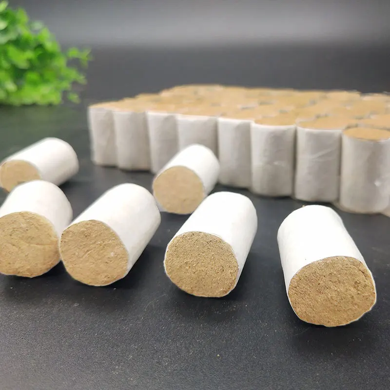 QIRAHK 100% Quality Mugwort 2.7cm Short Type Moxibustion Roll Traditional Chinese Herb Moxa Stick Warm Meridian Acupoint Therapy