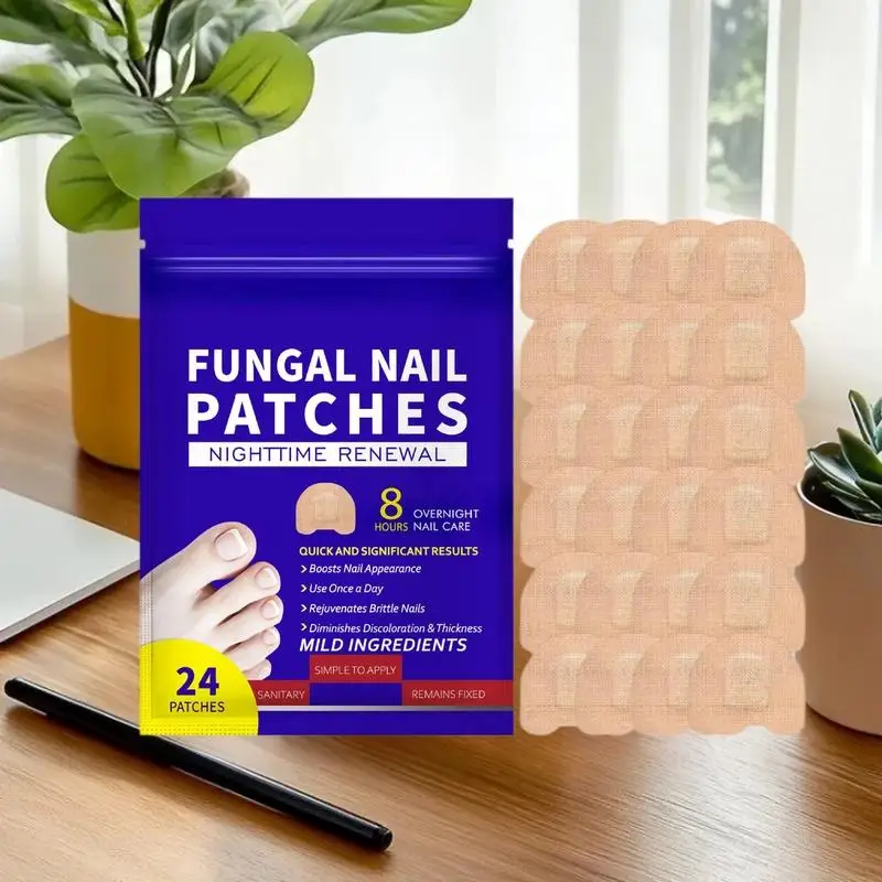 Remendo de reparação de unhas remendo de fungo da unha pegajoso cuidados com as unhas encravadas correção adesivo paroníquia tratamento de unhas remendo