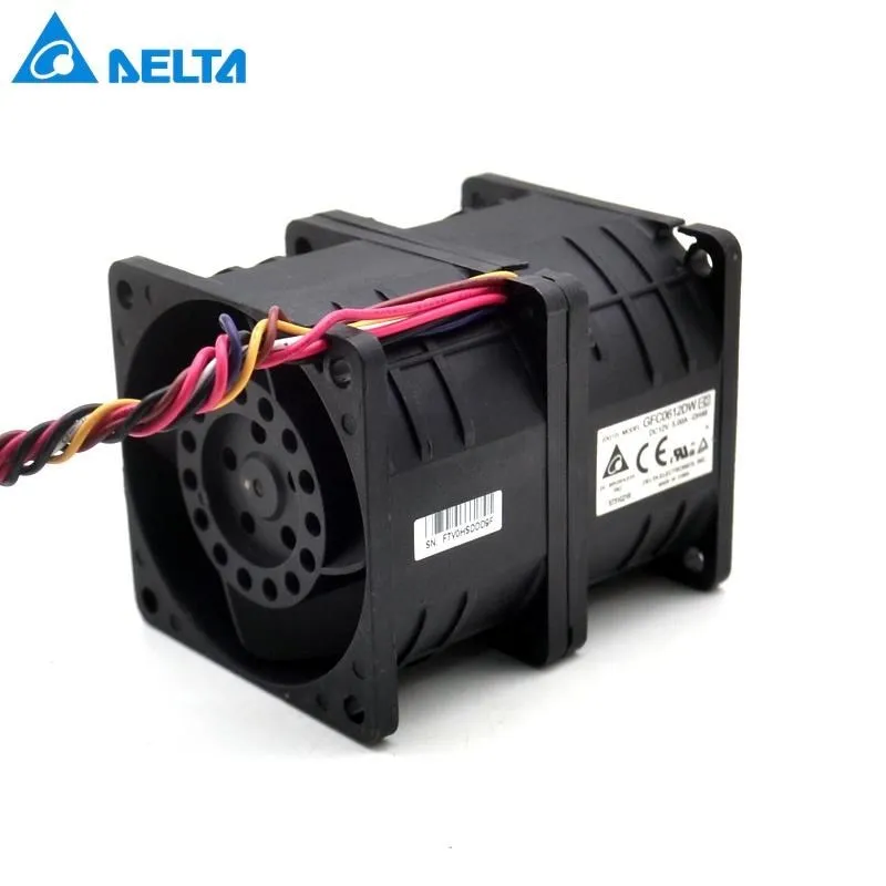 

New Circular fan modified car electric turbocharger fan 5A 12V 6 * 6.5cm * 7.6cm diameter GFC0612DW for Delta