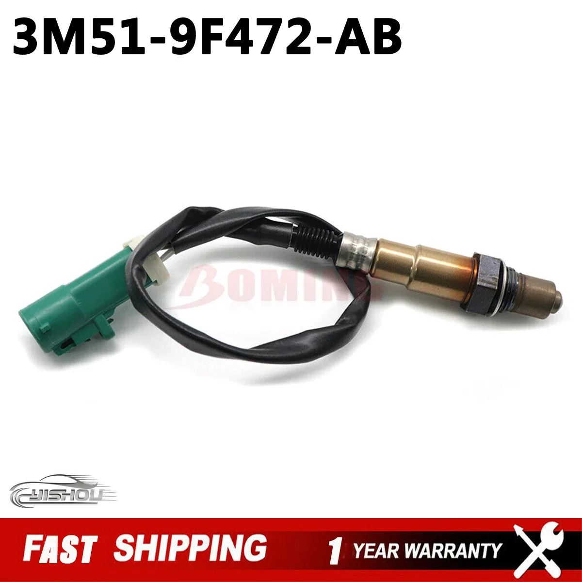 3M51-9F472-AB Air Fuel Ratio Sensor O2 Oxygen Lambda Sensor for Ford C-Max Fiesta V Focus Volvo C30 S40 V50