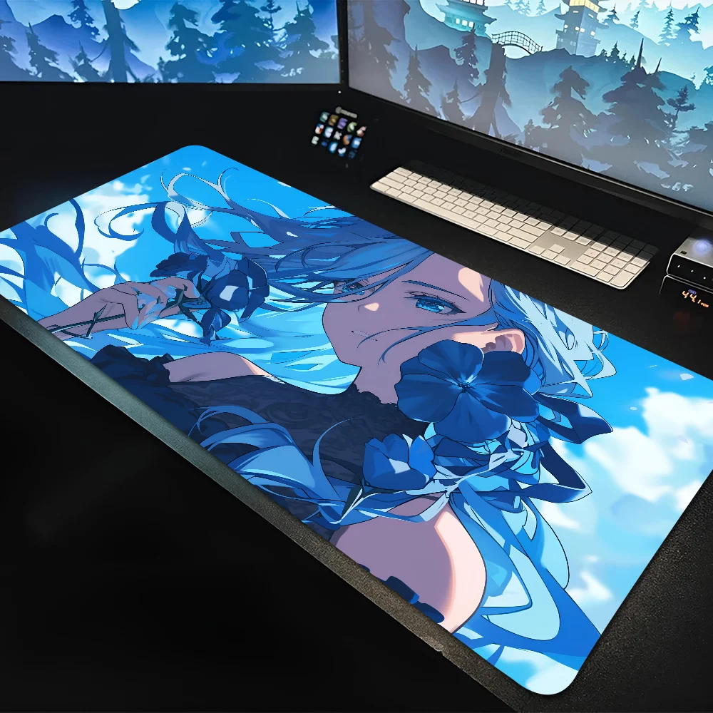 

Game Blue Archive Mousepad Mouse Mat Desk Mat With Pad Gaming Accessories Prime Gaming XXL Keyboard Pad Padding Mat