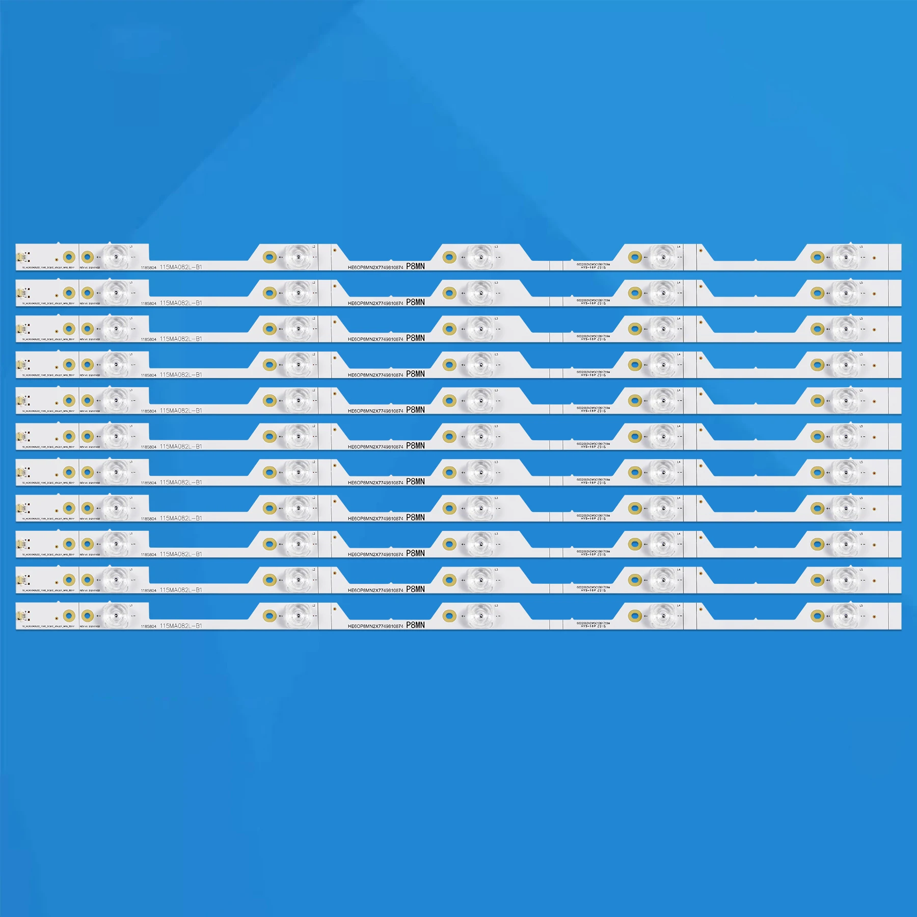 11pcs/set 5LED LED backlight bar LC-60P6070U 60DU6070 HISENSE H60NEC5600 HD600N3U22-L2B HE60QZMN HD600N3U22 HD600N3U21 LED60E5U