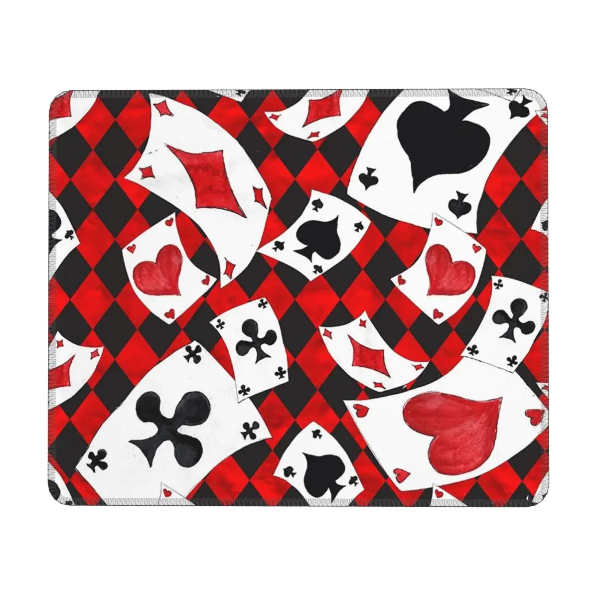 

Коврик для мыши с крутым рисунком игральных карт, разные размеры, для геймеров, для ПК, ноутбука, компьютера, клавиатуры