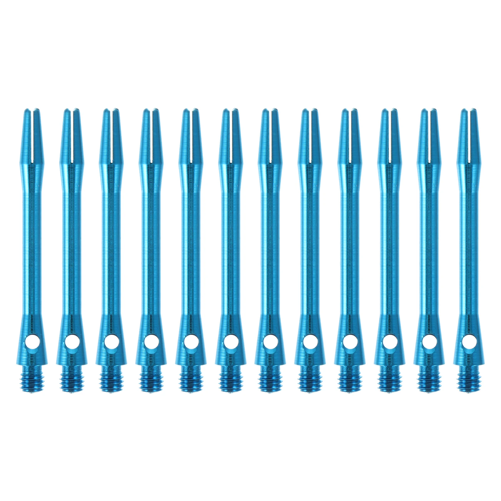 

12pcs 45Mm Aluminum Alloy Shaft Thread Stems Throwing Fitting For Dart Rod Accessories Standard Metal Shaft Locking Hole
