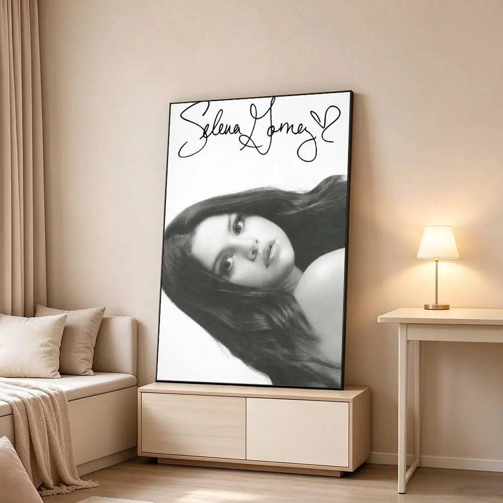 Selena G-Gomez  B-Beauty  Poster High Quality Dorm Living Room Aesthetic Wall Decoration Painting Stickers Gift