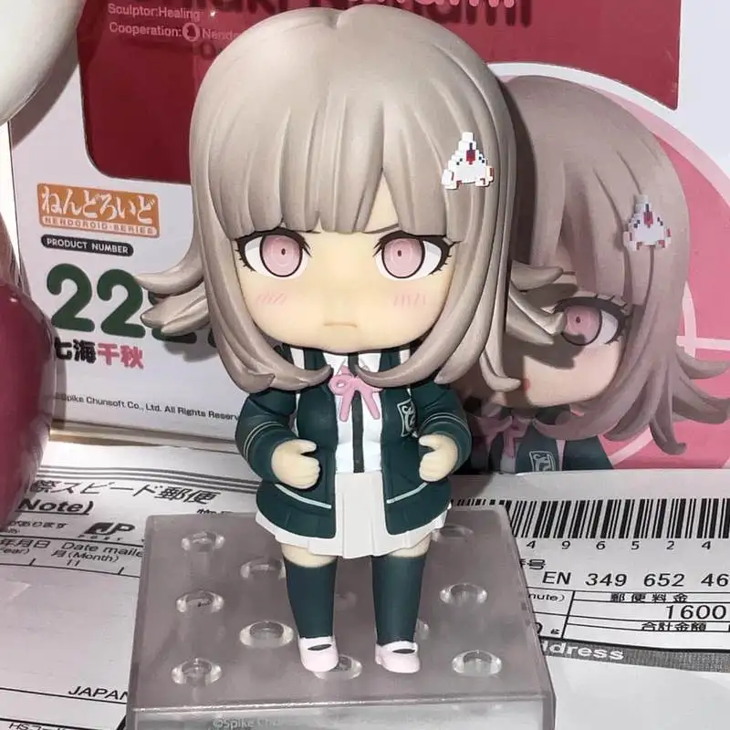 Chiaki Nanami  Danganronpa Komaeda Nagito Anime Action Figure Interchangeable Parts Desktop Ornament Gift For Anime Fans