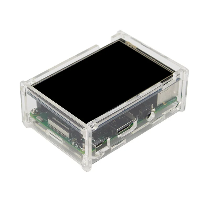 Compatible Raspberry Pi BType 3.5Inch LCD Screen++3Individual Cooling Pads