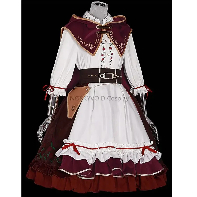 فساتين Project Sekai Azusawa Kohane التأثيرية ميكو: المرحلة الملونة! الرداء الأحمر الصغير أزياء حية سيئة فرقة كوهان