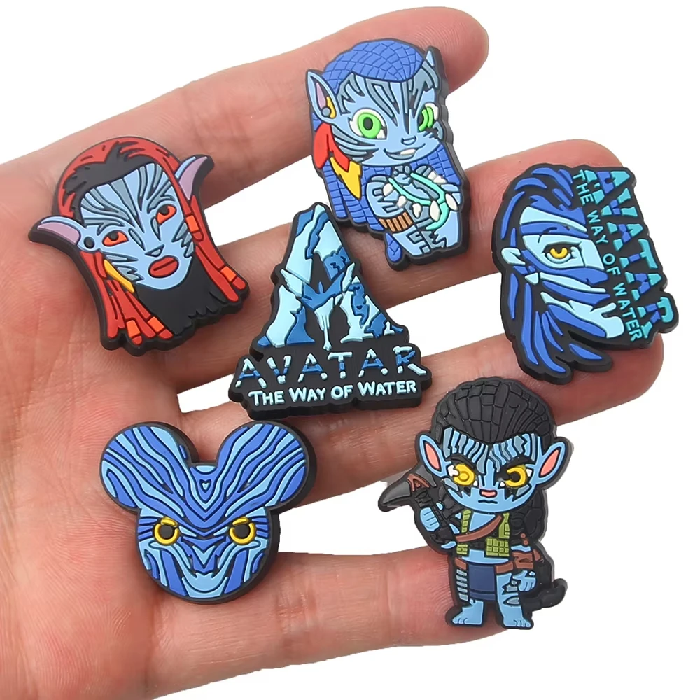 6-118 قطعة ديزني باندورا الكوكب الأزرق أحذية مختلطة السحر DIY بها بنفسك البلاستيكية الحرفية Jibbitz-نوع السحر ل Crocs على غرار الاطفال هدايا عيد الميلاد #4