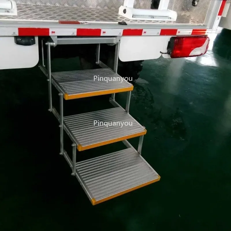 Three-step Folding Ladder ES-F-T Electric Step, Load , for Truck and Campers