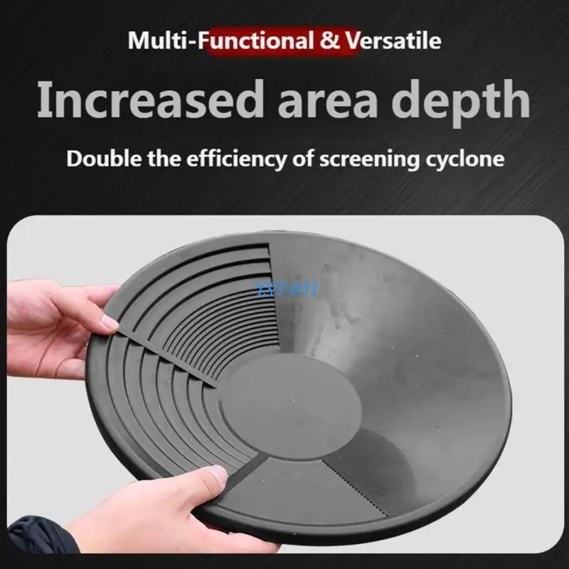 E15A Gold Panning Set For Efficient Sand & Gold Separation Gold Pan Prospecting Tool