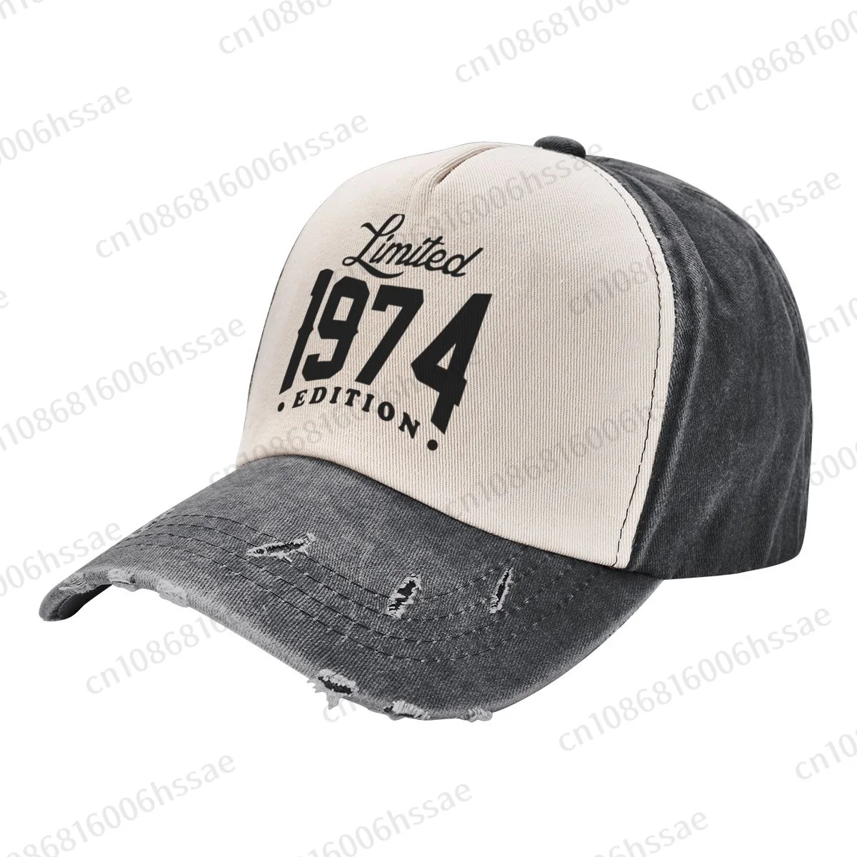 Limited 1974 Edition Cowboy Hat Women Men Fashion Baseball Cap Sport Adjustable Golf Hats