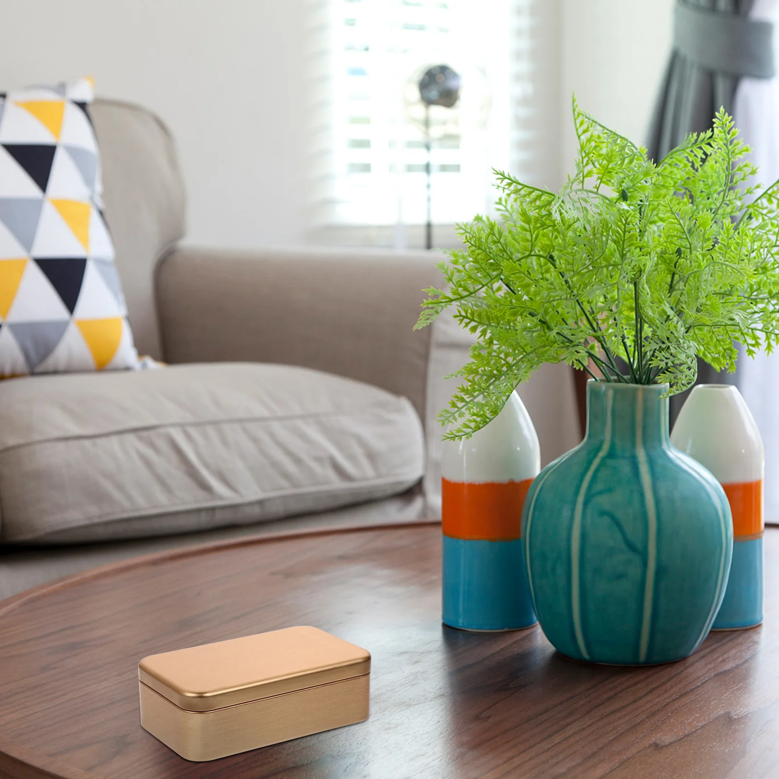 

4pcs Gift Tinplate Box Empty Candy Tin Storage Container For Usb Keys Cigarettes Chewing Gum Stationery Small Gifts Party Favors