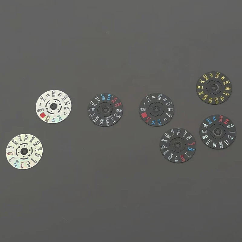NH35 NH36 무브먼트 다이얼 SKX007 6105 툰아 시계 무브먼트 위크 휠 크라운 3.0/3.8/4.1H 시계 수리 위크 휠 부품 호환