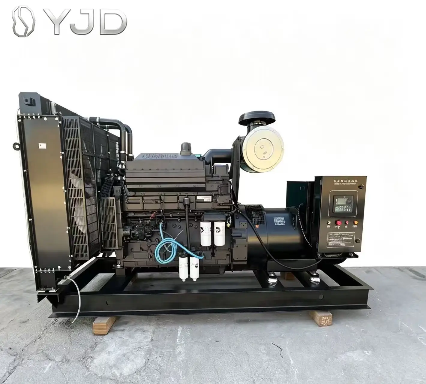 Generators Cumins KTA19-G8 475KW 593KVA Open Frame Diesel Generator Set Auto Start 1500/1800 RPM 50/60HZ ATS DC 110V-440V