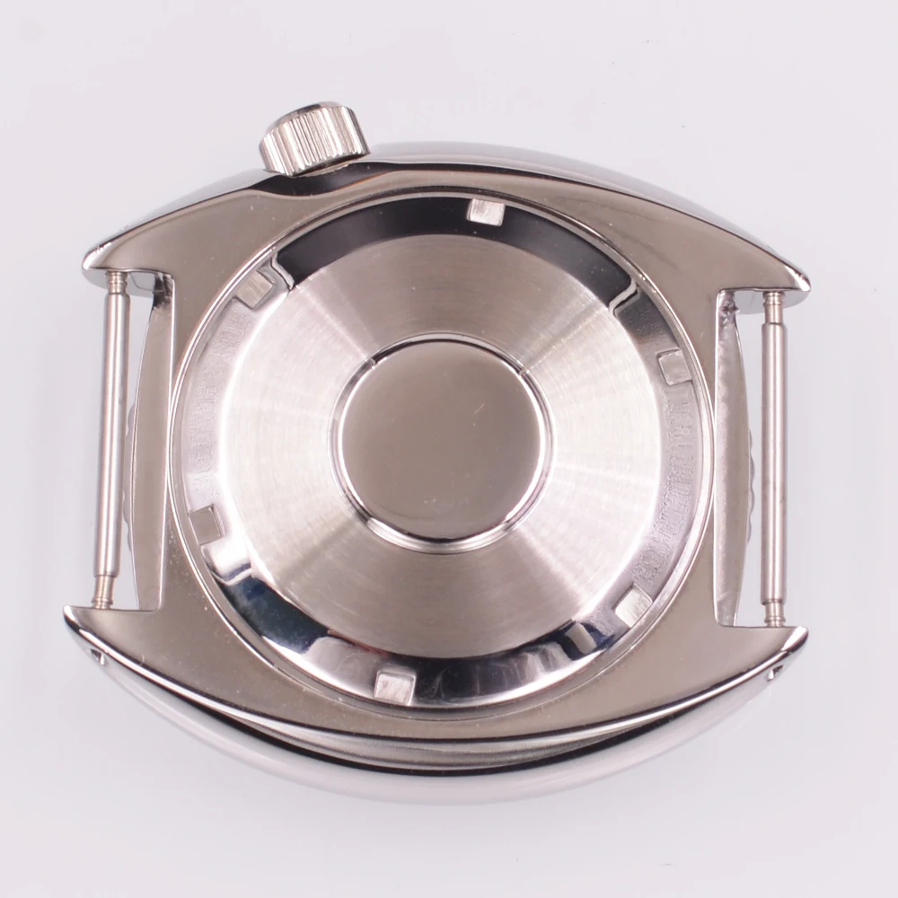 45mm Sapphire Glass Solid stainless steel Watch Case Fit NH35A NH36A NH35 NH36 Movement