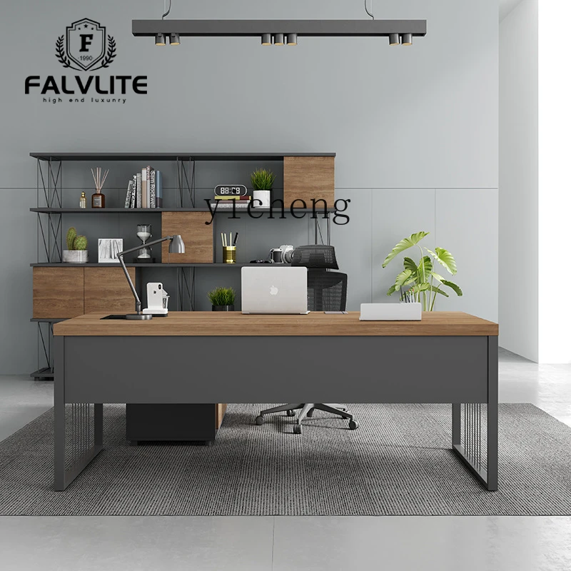 

TWR Premium Desk Simple Modern Executive Executive Desk Office Desk