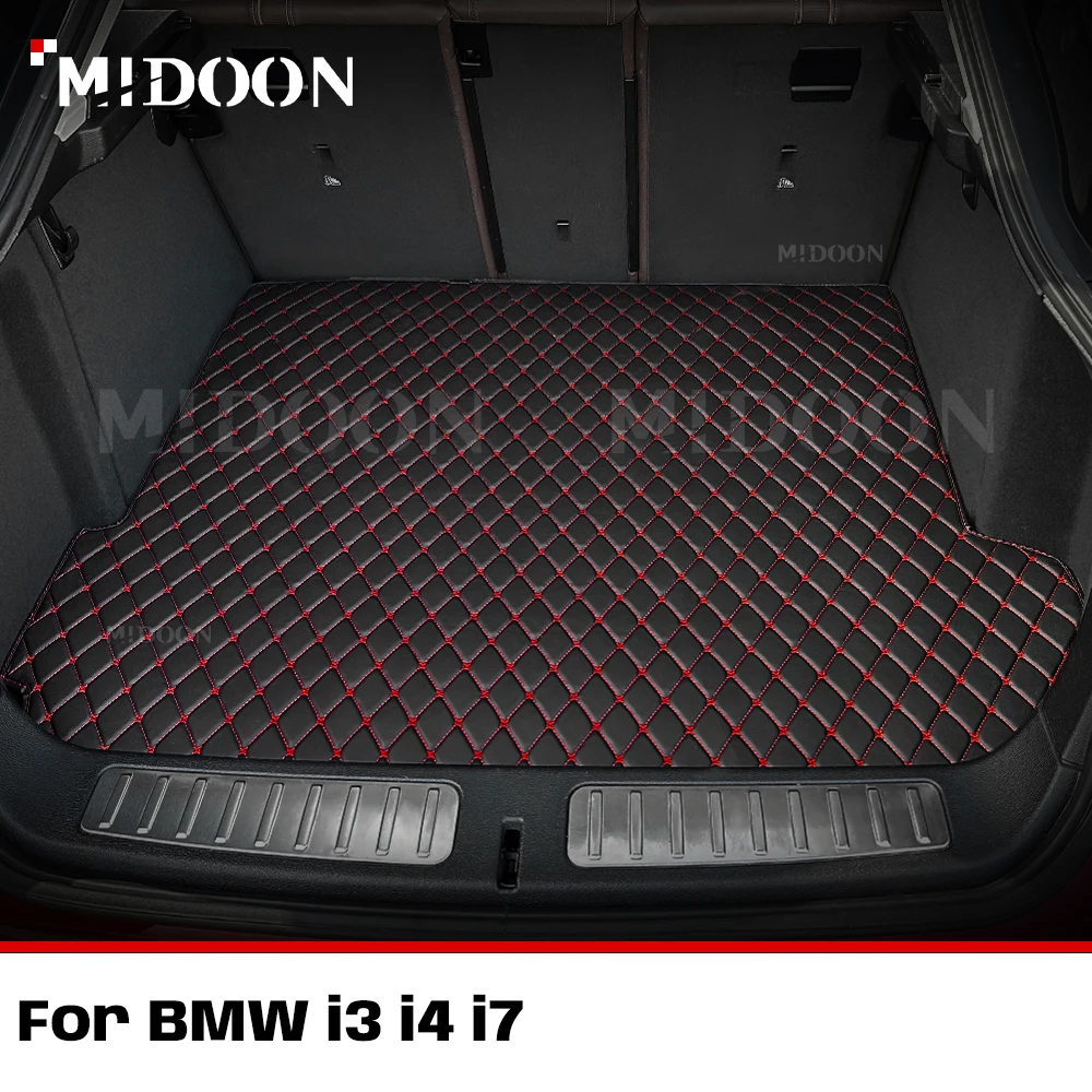 

For BMW i3 i4 i7 Custom Car Trunk Mat Anti-dirty Pad Protective Pad Cargo Liner Auto Interior Accessories