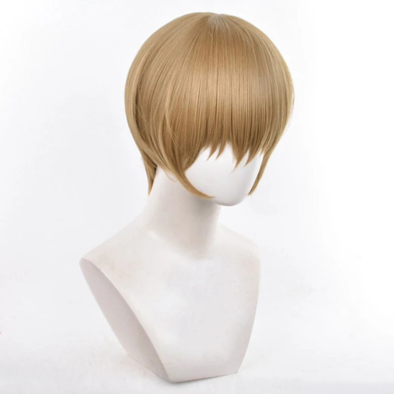 Okita Sougo Rol Simulatie Pruik Muziekfestival Man Kleding Match Kort Haar Anime Gintama Politie Kapitein Karakter Pruik Cover