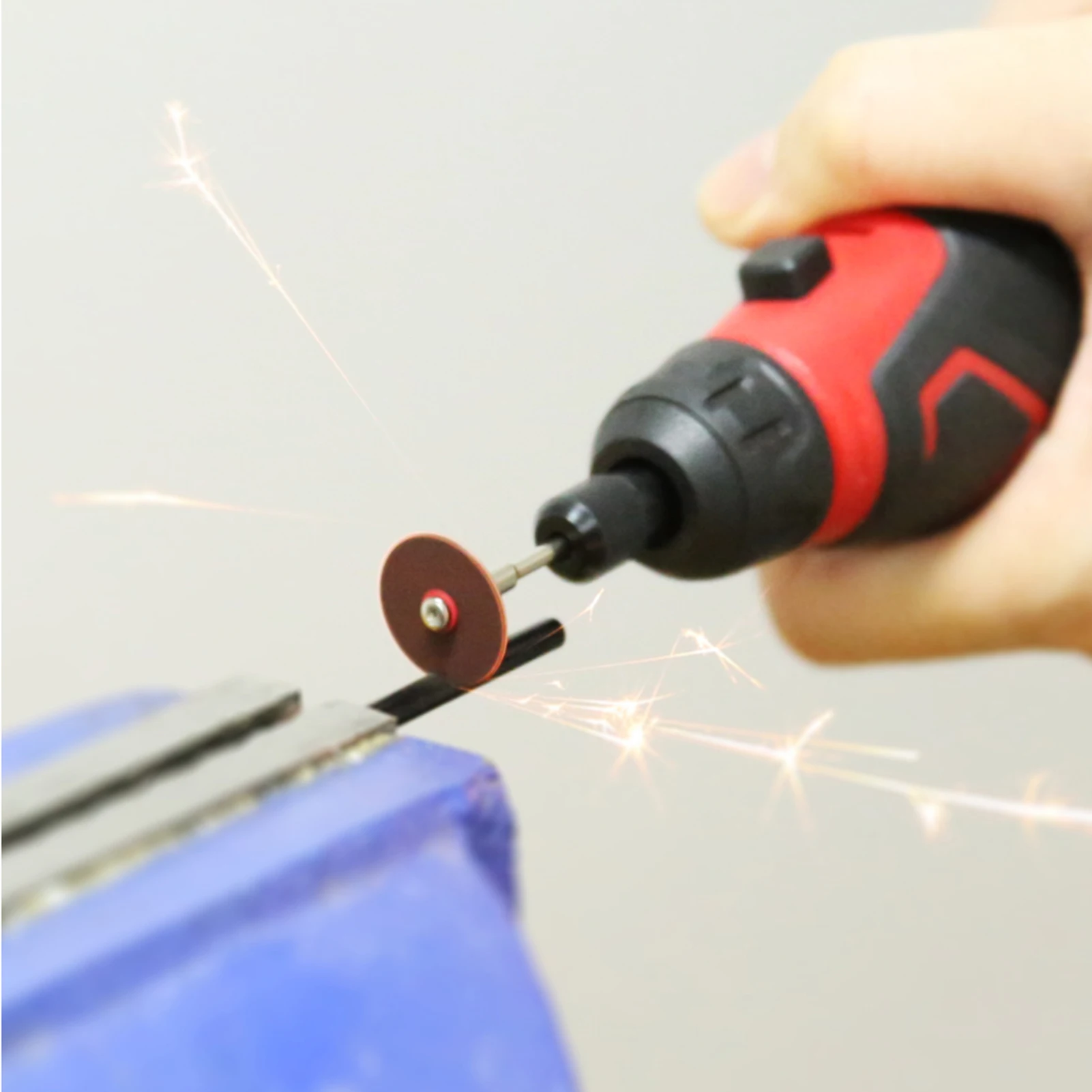 Schleif-Drehwerkzeug-Zubehör-Set, elektrisches Mini-Bohrer-Set, Schleifen, Polieren, Schneiden, Gravurköpfe für Dremel – Detail 9