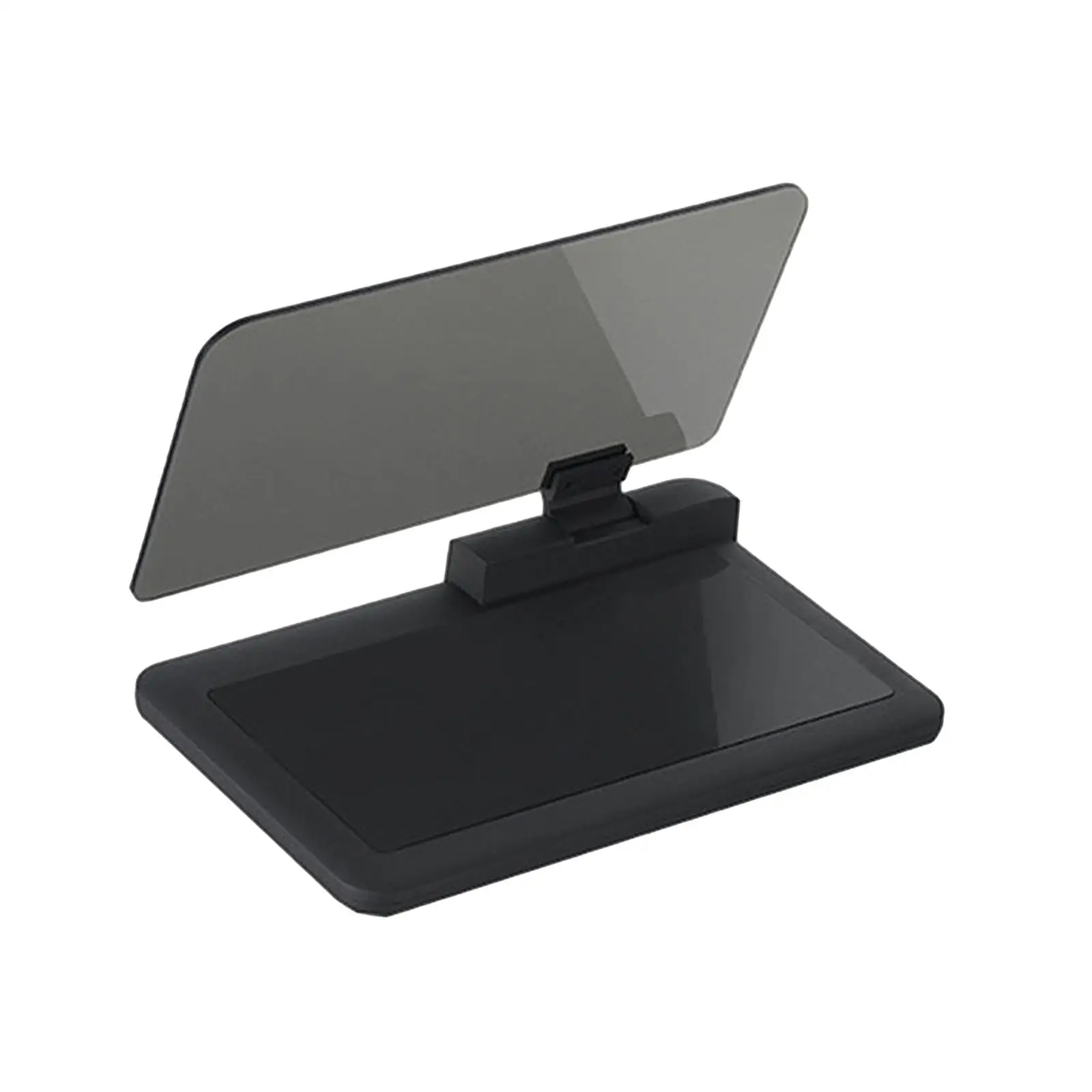 Car Mobile Head up Display Holder with Image Reflection Easy to Mount Waterproof Car Navigation Projector for Vehicles Phone