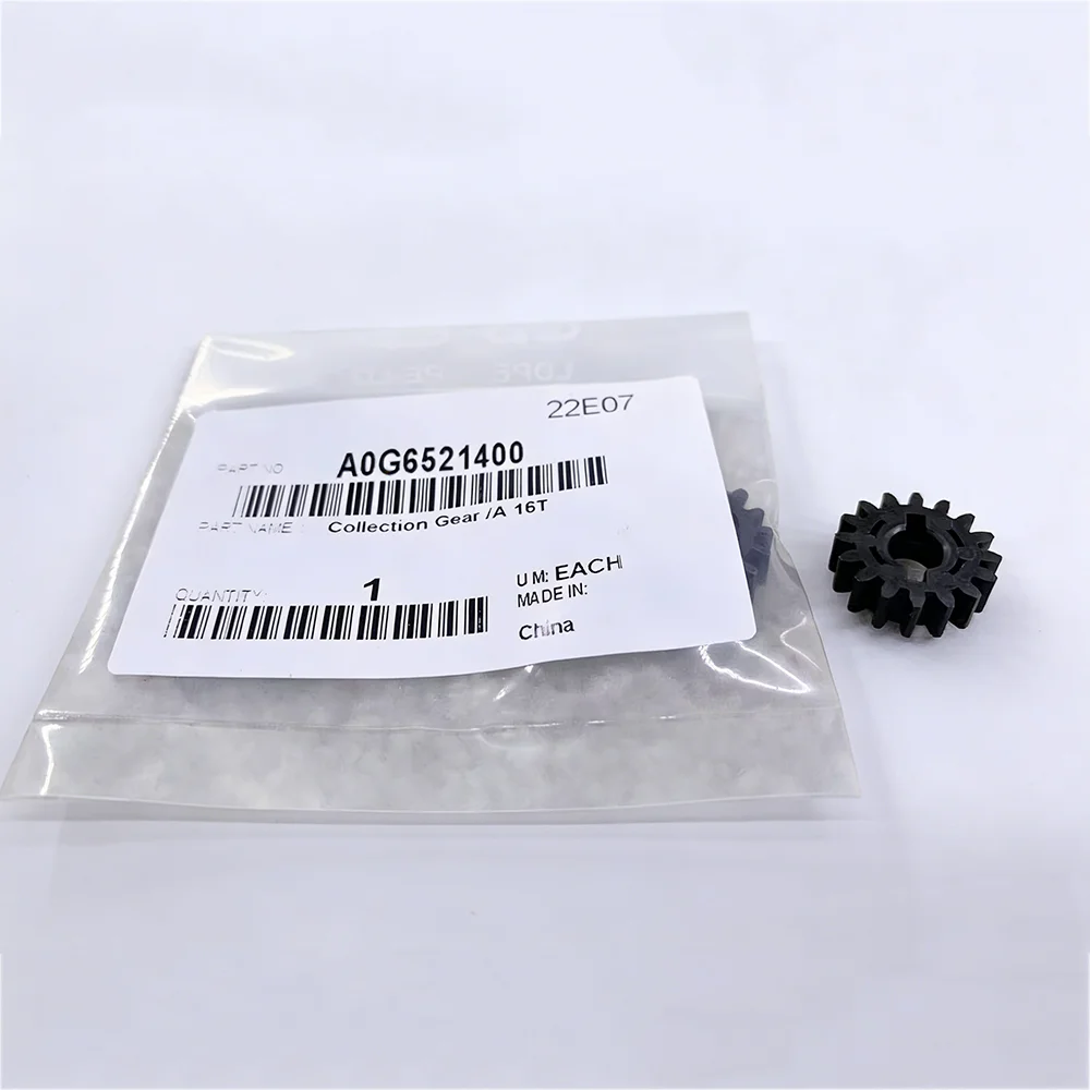 

A0G6521400 Original Collection Gear /A 16T for Konica Minolta Bizhub Pro 951 1200 1100 1051 Press 1052 1250 6120 6136
