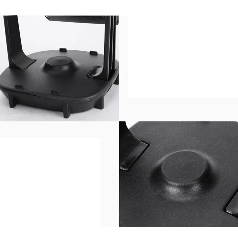 

Dual Phone Silent Brush Stepper Stainless Steel Frosted Texture Automatic Swing Base No Magnetic Interference Support