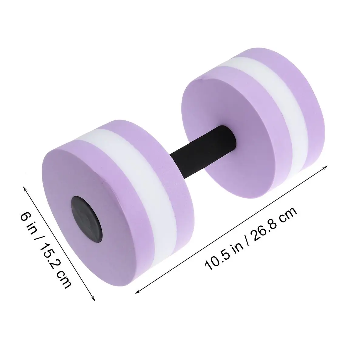 

2 PCS Water Dumbbells Equipment Aqua Weights Swimming Pool Fitness for Aerobic Accessories Aerobica