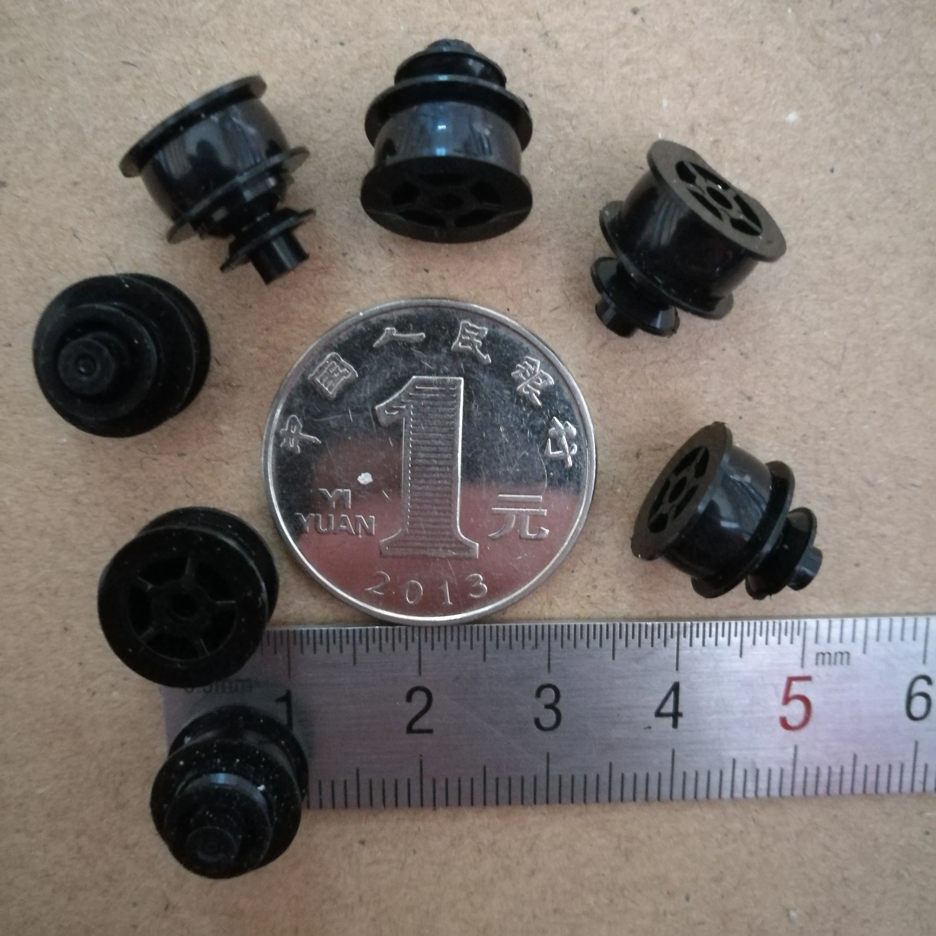 5pcs Outer Diameter 11mm Hole 2mm Height 11.5mm Motor Wheel Double-layer Recorder Motor Wheel Flat Pulle