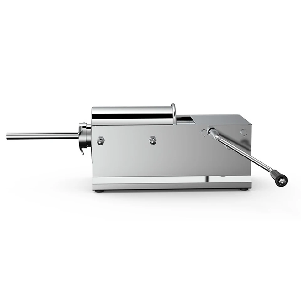 

HR3LW 7 Lb 3 L Manual Sausage Stuffer With 2 Speed Stainless Steel Construction For Easy Home Meat Filling