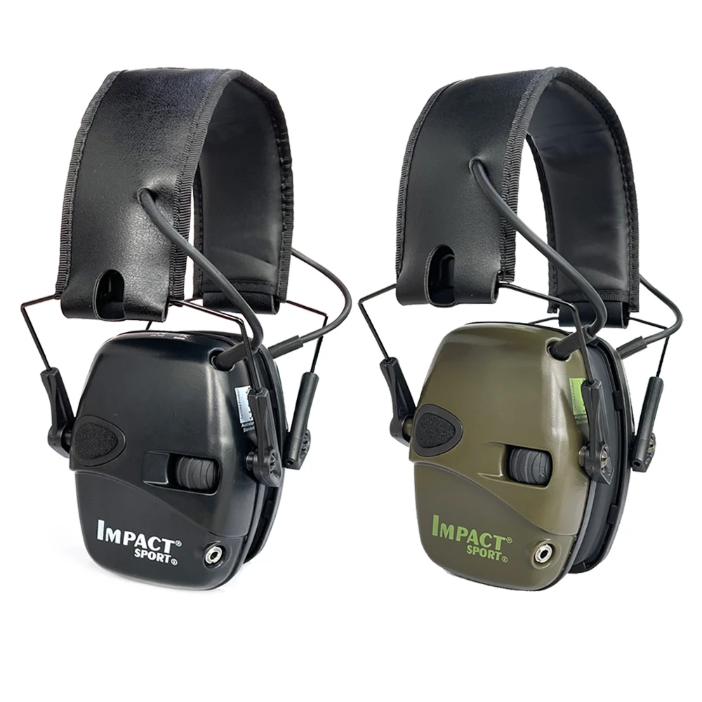 Safety Shooting Electronic Ear ProtectionEarmuffs Impact Noise Reduction Slim Hearing Protector for Huning NRR22dB