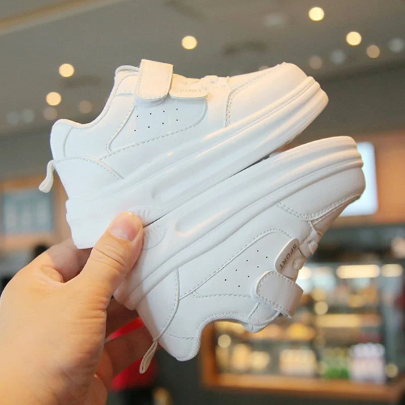 Spring Autumn Children's Sneakers Boy Classic School White Sneakers for Kids Girls Soft Versatile Toddlers Causal Tennis Shoes