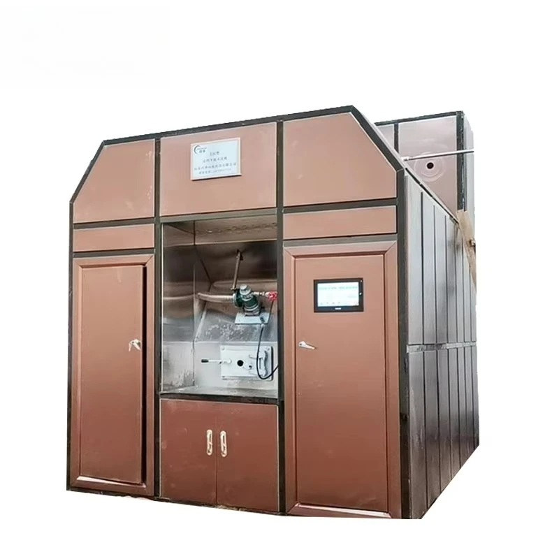 Customized Crematorium 220V 60HZ Philippines Funeral Smokeless Human Incinerator American Containerized Movable Automation