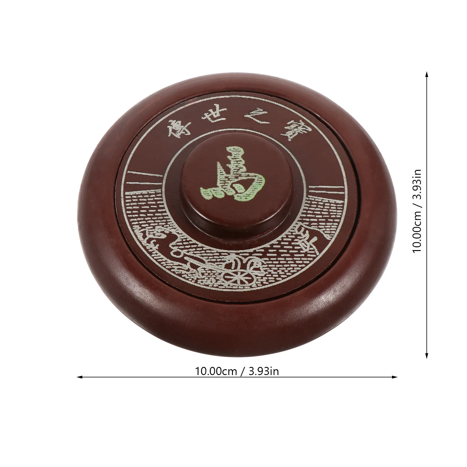 4 Inch Calligraphy Chinese Traditional Delicate Painting Accessory Smooth Ink Grinding Stone for Students