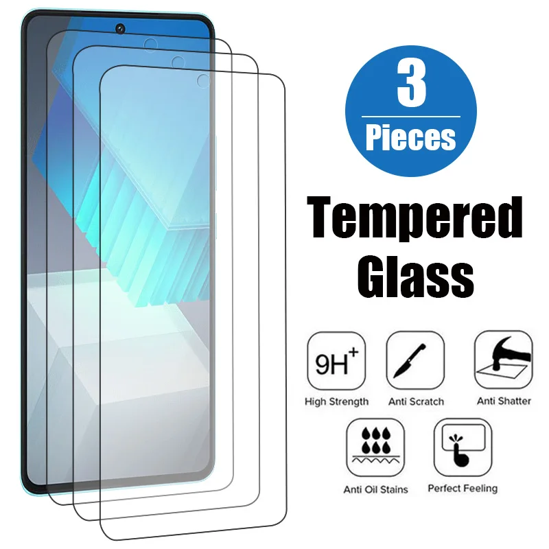 

3Pcs 9H Tempered Glass For Vivo iQOO Neo7 6 5 SE Z6X Z5X Z6 Z5 Screen Protector For Vivo iQOO 7 8 9 SE 9T 10 11 Protective Film