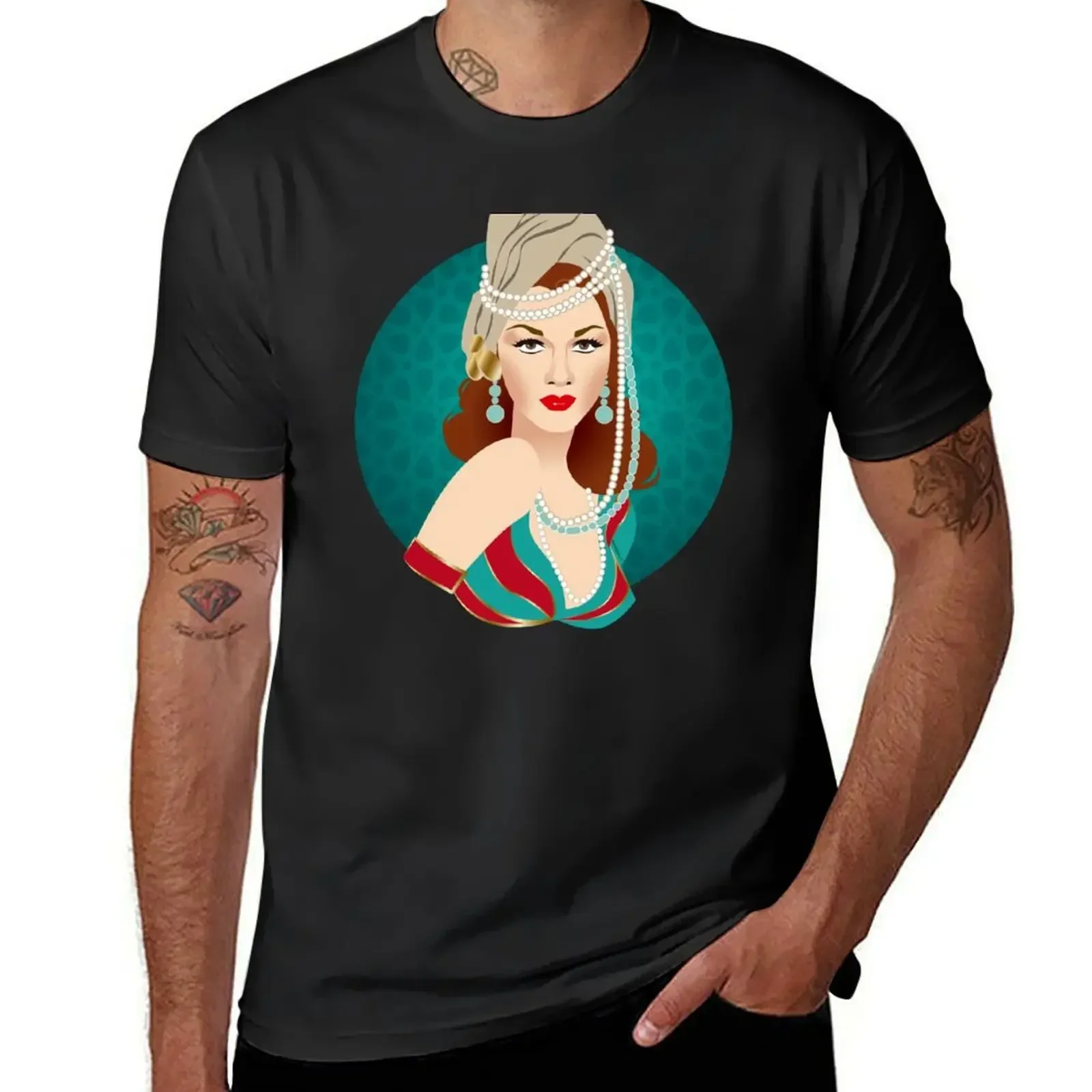 Maria Montez T-Shirt graphics custom shirt cute tops mens tall t shirts