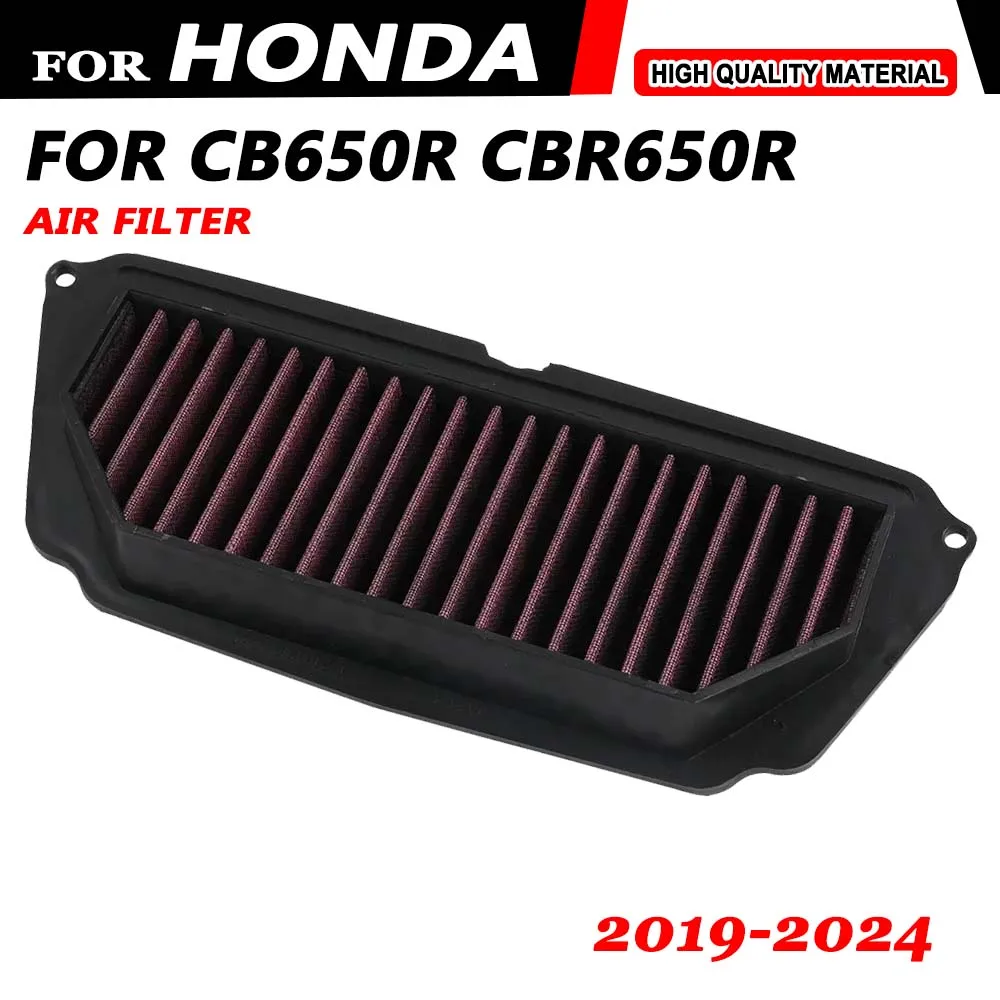 

For HONDA CB650R CBR650R CB650 CBR650 R CB CBR 650 R 2019 - 2024 Air Filter Intake Cleaner Air Element Cleaner Engine Protector