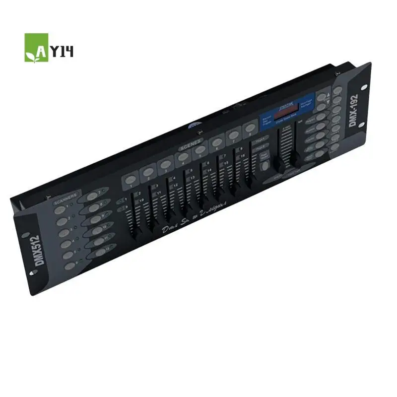 AY14 -192 Channel DMX512 Controller Professional Stage Light Console For Djs, Parties, Weddings, Festivals
