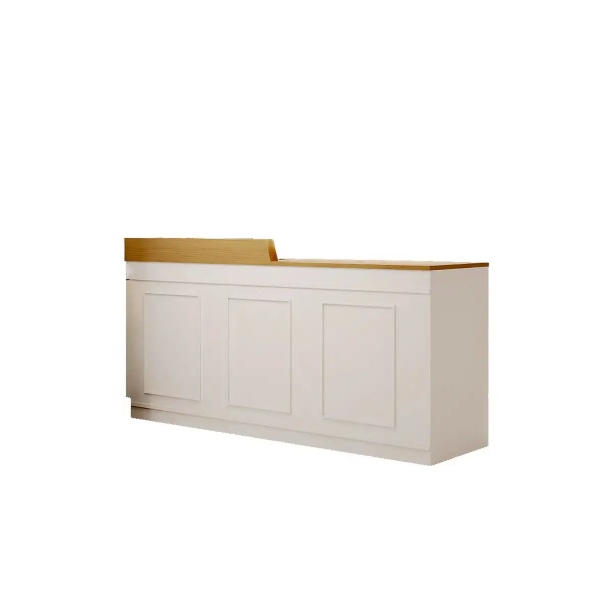 

#Beauty salon Nail salon Dental clinic Best-selling luxury modern wooden reception desk