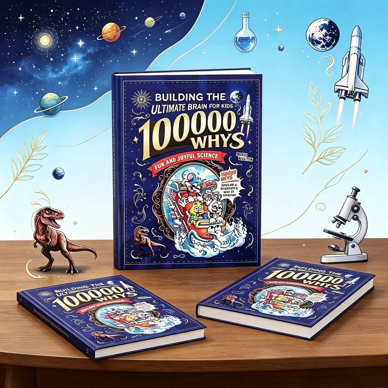 Building The Ultimate Brain: 100000 Whys – Fun and Joyful Science for Kids To Develop A Scientist’s Way of Thinking, Explore The