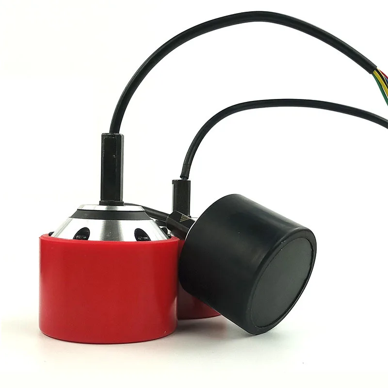 1PC 70mm 83mm 90mm Electric Skateboard Hub Motor Black or Red PU Cover for Single Drive or Dual Drive Electrical longboard